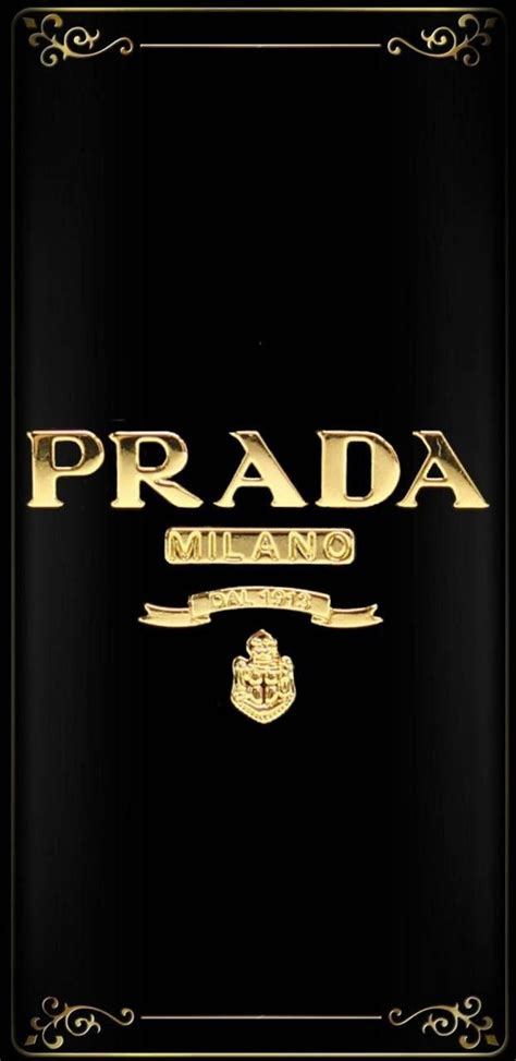 Prada logo wallpaper